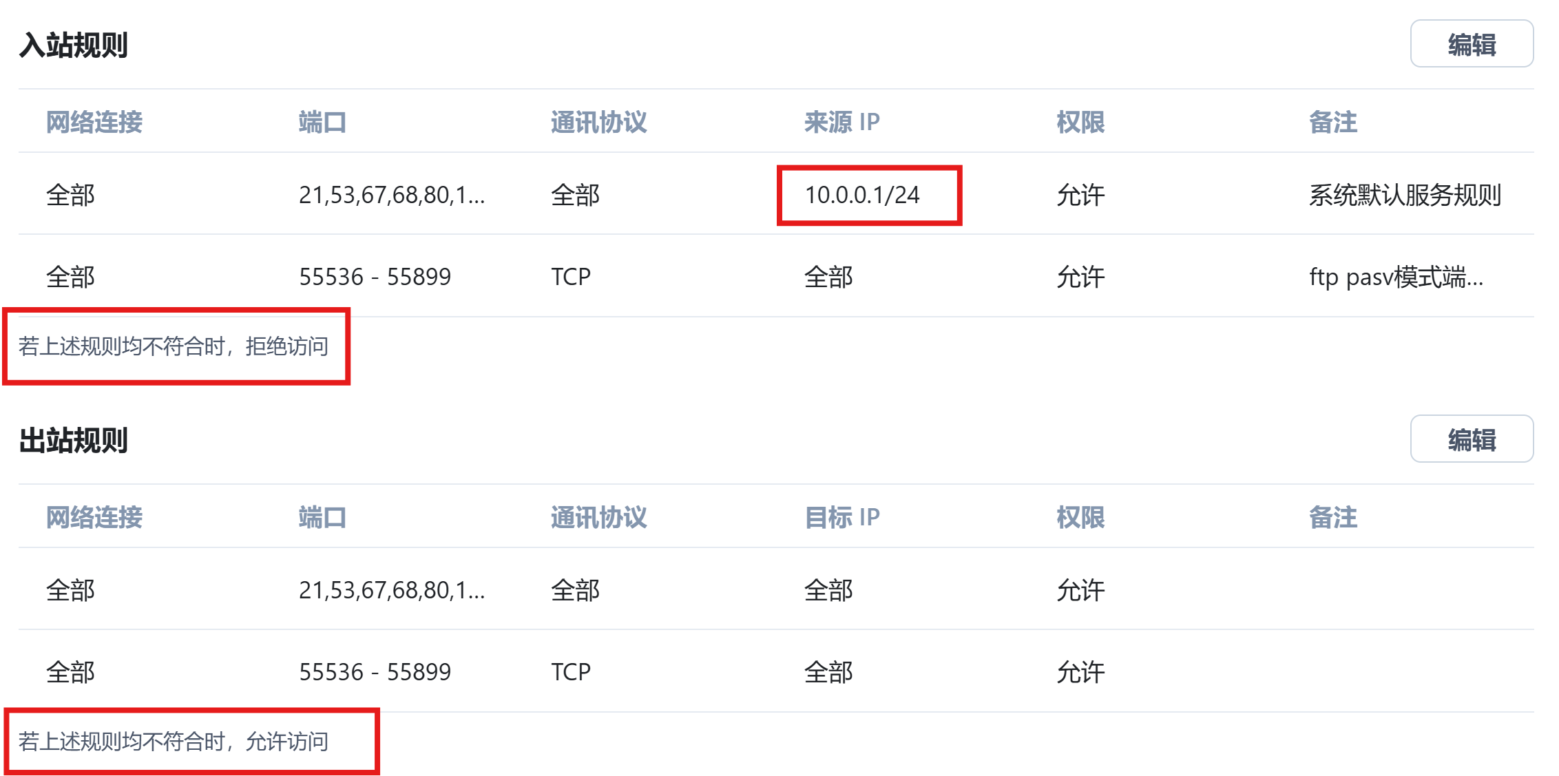 飞牛 NAS 防火墙