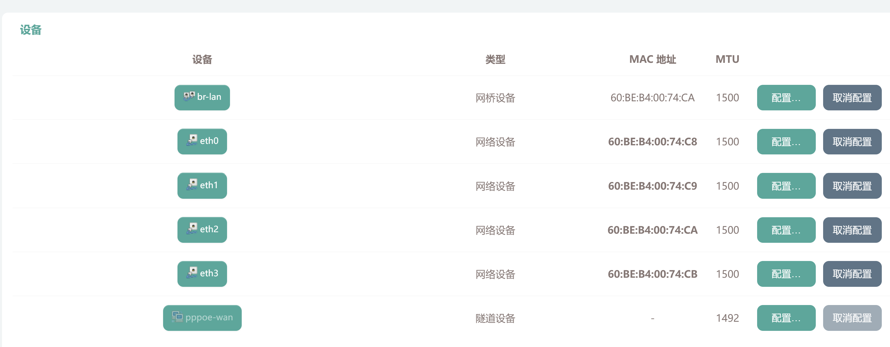 可以改 MAC